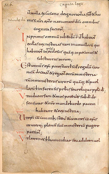 Datei:Capitulare Baiuvariorum I.jpg