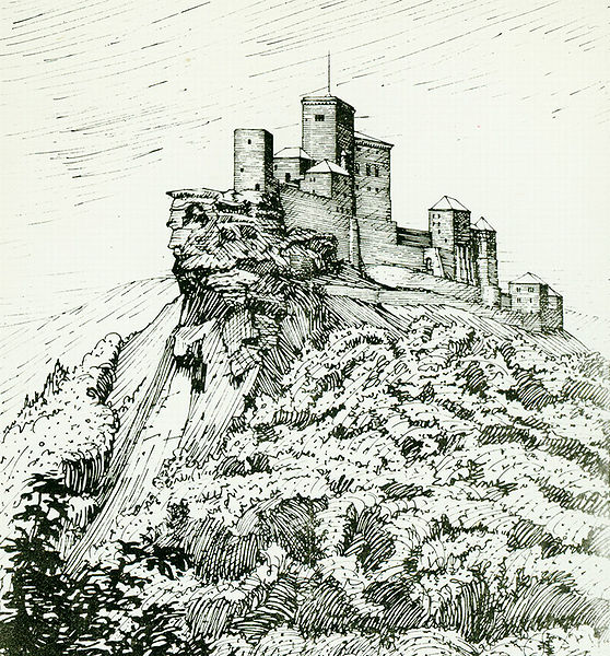 Datei:Plan Neugestaltung Burg Trifels 1938.jpg