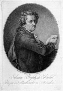 Johann Baptist Strobel. (Regensburger Porträtgalerie)