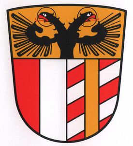 Wappen des Bezirks Schwaben. (Quelle: Bezirk Schwaben)