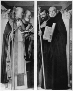 Die Heiligendarstellungen Bellinis, Detailaufnahmen. (Martin Schawe)