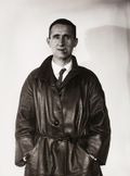 Bertolt Brecht. Fotografie von Konrad Reßler. (Münchner Stadtmuseum, Sammlung Fotografie)