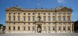 Das in einem Seitenflügel der Fürstbischöflichen Residenz untergebrachte Staatsarchiv Würzburg. (Foto: Generaldirektion der Staatlichen Archive Bayerns)