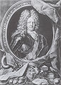 Markgraf Christian Ernst (reg. 1655-1712) Schabkunstblatt von Christoph Weigel d.Ä. (1661-1726), nach 1690. (Stadtarchiv Erlangen)