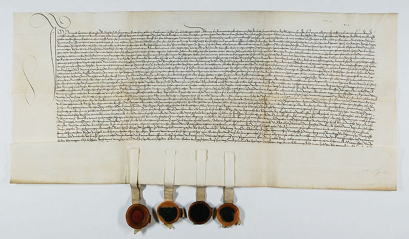 Datei:Verkaufsurkunde Herrschaft Schwarzenburg 1510.jpg