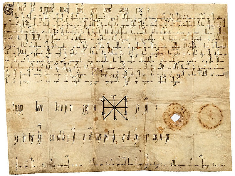 Datei:Urkunde Wildbann 1059.jpg