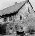 Steinbau/Bohlenstube, vor 1410 d, ursprünglich Matting an der Donau, Wolfgangstraße 9, jetzt Freilandmuseum Bad Windsheim, Fotografie Konrad Bedal 1982. (Freilandmuseum Bad Windsheim)