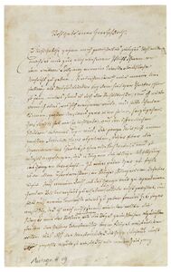 Brief von E.T.A. Hoffmann an Friedrich Rochlitz. Mit diesem übersendete Hoffmann den Ritter Gluck an Rochlitz zum Abdruck in der AMZ. (Staatsbibliothek Bamberg, Autogr. H 19)