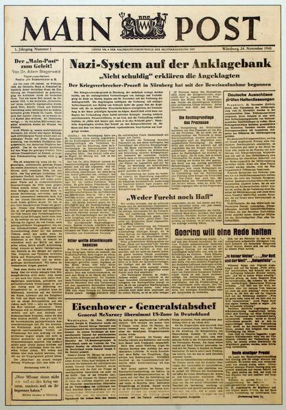 Datei:Titelseite Main-Post 1945.jpg