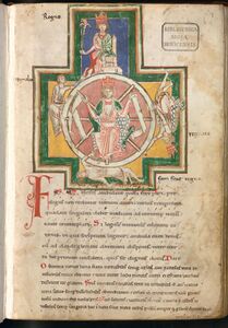 Die Liederhandschrift "Carmina Burana" entstand um 1230 in Kärnten. Sie wurde nach dem Aufbewahrungsort Kloster Benediktbeuern benannt und enthält mittelhochdeutsche Lyrik und Lieder. Durch die Säkularisation gelangte sie 1803 in die Münchner Hofbibliothek. (Bayerische Staatsbibliothek, Clm 4660)