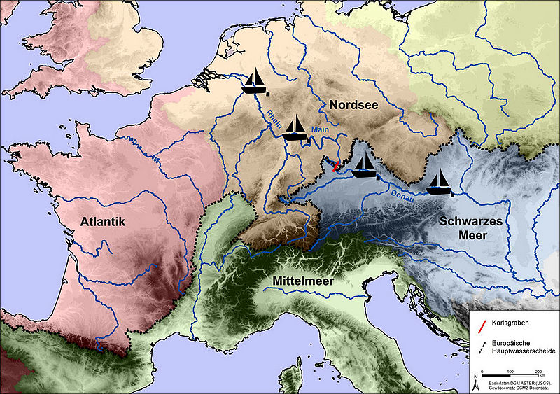 Datei:Karte Lage Karlsgraben Gewaesser.jpg