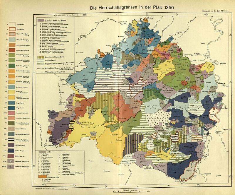 Pfalz (Spätmittelalter/Frühe Neuzeit) – Historisches Lexikon Bayerns