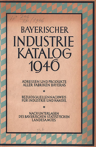 Datei:Cover Bayerischer Industriekatalog 1946.jpg