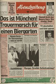 Titelblatt der AZ vom 11.5.1993. (AZ)