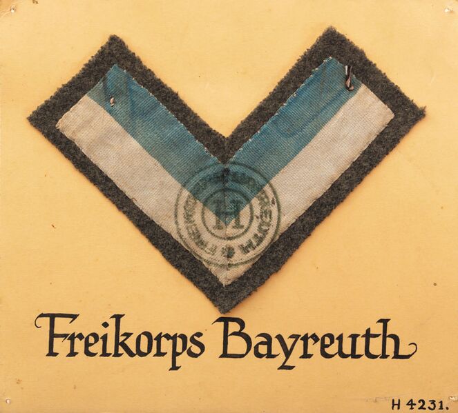 Datei:Freikorps Bayreuth Abzeichen H-4231.jpg