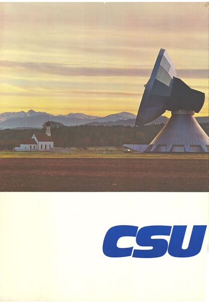 Datei:CSU Plakat 1970 Raisting.jpg