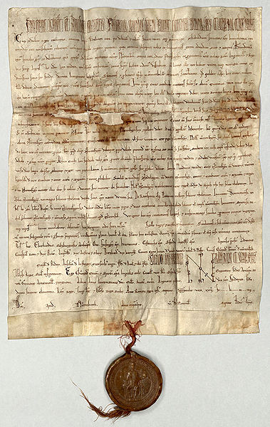 Datei:Großer Freiheitsbrief Friedrich II Nuernberg.jpg