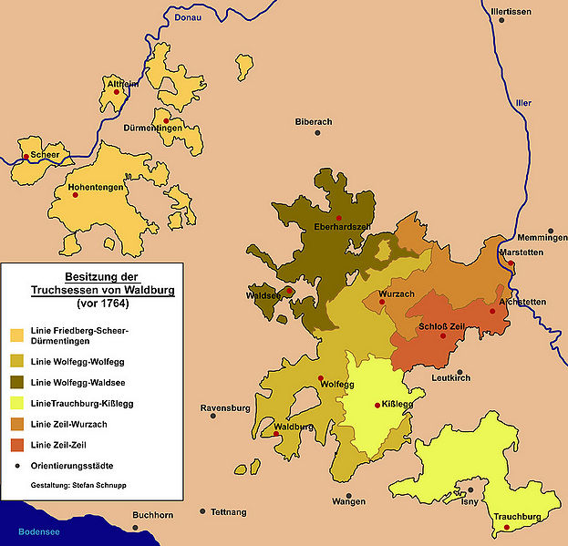 Datei:Karte Besitzungen Waldburg 1764.jpg
