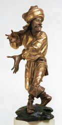 Moriskentänzer: Bauer. (Foto: Münchner Stadtmuseum, Sammlung Angewandte Kunst, Inv.-Nr. K lc/227)
