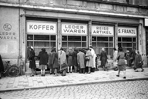 Versorgungskrise Nach 1945 Historisches Lexikon Bayerns