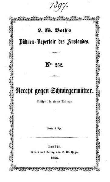 Datei:Recept gegen Schwiegermuetter Koenig Ludwig I von Bayern.jpg