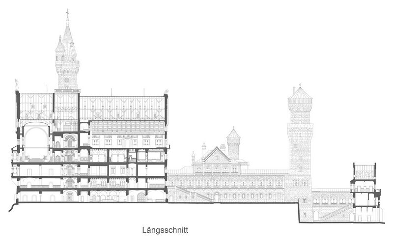 Datei:Neuschwanstein Laengsschnitt 1.jpg