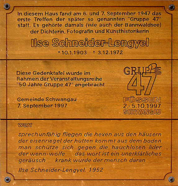 Datei:Gedenktafel Gruppe 47.jpg