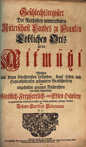 Datei:Geschlechtsregister Reichsritterschaft Altmuehl.jpg