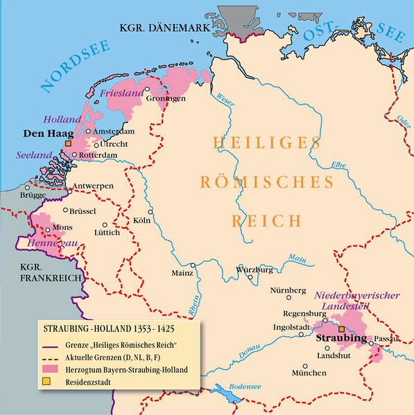 Datei:Karte Niederbayern Straubing Holland.jpg