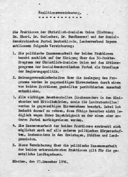 Datei:Koalitionsvereinbarung 1946 BayHStA Ehard 10907.jpg