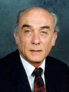 Walter Schmitt Glaeser (geb. 1933) war von 1994 bis 1996 Präsident des Bayerischen Senats. Foto: 1994. (Bildarchiv Bayerischer Landtag)