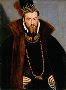 Markgraf Georg Friedrich (reg. 1557-1603) Gemälde von Lucas Cranach d. J. (1515-1586), um 1565 (Stiftung Preußische Schlösser und Gärten Berlin-Brandenburg/Fotograf: N.N.)