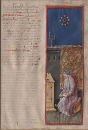 Otto von Passau, Die 24 Alten: 14. Alter. München, um 1440. (Staatliche Graphische Sammlung München, Inv. Nr. 24363 Z)