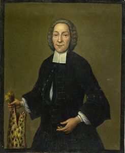 Seit dem 17. Jahrhundert wurden die Handwerker nicht mehr an ihrem Arbeitsplatz dargestellt, sondern wie die Pfleger in Brustbildern porträtiert. Diese typische Darstellung von 1764 zeigt den Kürschner Johann Harnisch (gest. 1764) in Stiftstracht. (Stadtbibliothek Nürnberg, Amb. 279.2°, f. 114r)