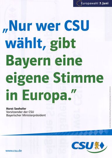 Europawahlen – Historisches Lexikon Bayerns