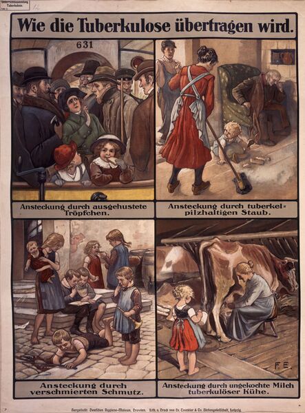 Datei:Bildtaffel Uebertragung Tuberkulose 1925.jpg