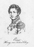 Ernst I. von Sachsen-Coburg-Gotha (1784-1844). (Bayerische Staatsbibliothek, Bildarchiv port-017206)