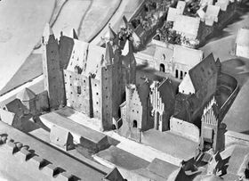 Modell des Neuen Schlosses Ingolstadt, 16. Jahrhundert, im Bayerischen Nationalmuseum. (Bayerisches Nationalmuseum)