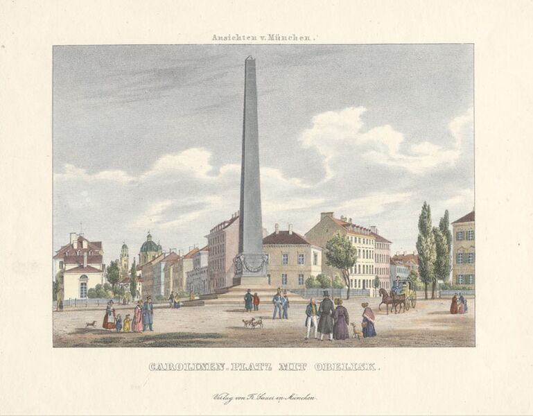 Datei:Karolinenplatz Kraus 1844.jpg