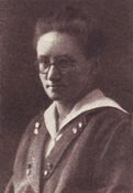 Dr. Rosa Kempf (DDP, 1874-1948), Vertreterin des Hauptverbands der Bayerischen Frauenvereine im Provisorischen Nationalrat. (© Bildarchiv Bayerischer Landtag)
