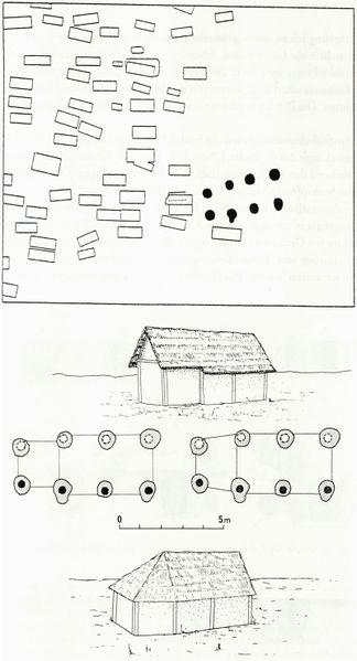 Datei:Kirche Fruehmittelalter und Graeber.jpg