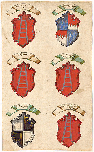 Datei:Wappenschilde della-Scalla.jpg