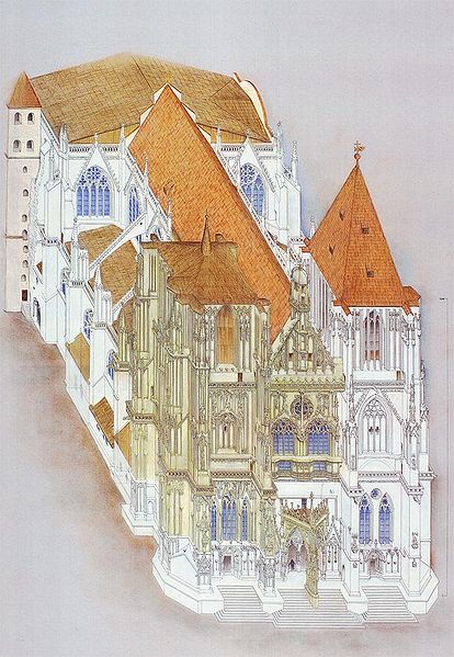 Bilder von Regensburger Dom: Zeichnen lernen mit dem Dom zu Hause!