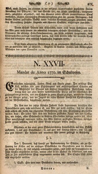Datei:Ausschnitt Mandat Schulwesen 1770.jpg