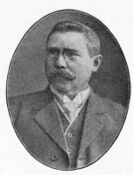 Martin Segitz (1853-1927), Landtagsabgeordneter SPD, 1897-1927. (Bayerische Staatsbibliothek, Bildarchiv port-003600)