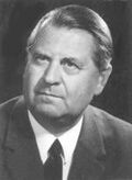 Gotthard Brunner (1911-1992), Präsident des Bayerischen Obersten Rechnungshofs von 1967 bis 1976. (© ORH)