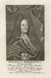 Moritz Hoffmann (1621-1698). (Universitätsbibliothek Erlangen-Nürnberg, H61/4 RAR.A 43, lizenziert durch Public Domain Mark 1.0)