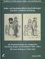 Reihe 10 - Quellen zur historischen Volks- und Landeskunde. Volks- und landeskundliche Beschreibungen aus dem Landkreis Günzburg. Die Physikatsberichte der Landgerichte Günzburg, Burgau und Krumbach (1858–1861). Bearbarbeitet von Gerhard Willi. (Veröffentlichungen der Schwäbischen Forschungsgemeinschaft, Band 4, 2007)