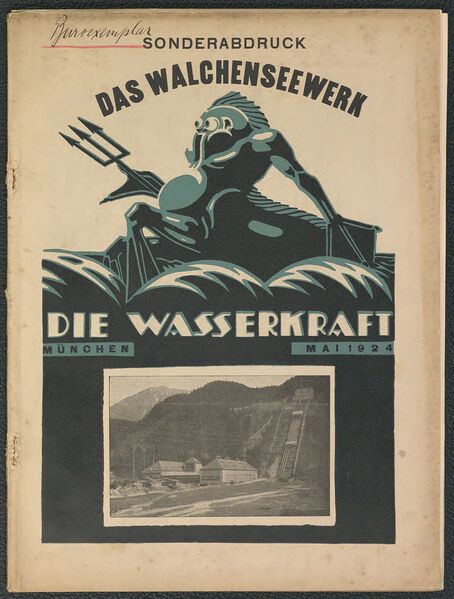 Datei:Titelblatt Buerer Bauausfuehrung Walchenseewerk 1924.jpg