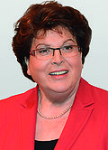 Barbara Stamm (CSU, geb. 1944) war von 2008 bis 2018 als erste Frau Präsidentin des Bayerischen Landtags. Aufnahme aus dem Jahre 2013. (Foto: Rolf Poss, Archiv des Bayerischen Landtags, 17 WP)